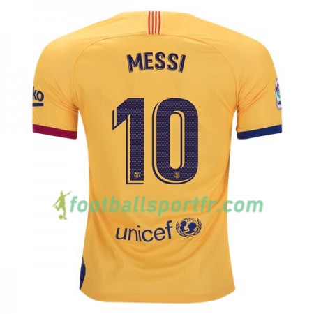 Tenue Barcelone Lionel Messi 10 Exterieur 2019-2020 Maillot de Foot